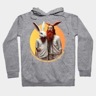 Red Beard Hug Hoodie